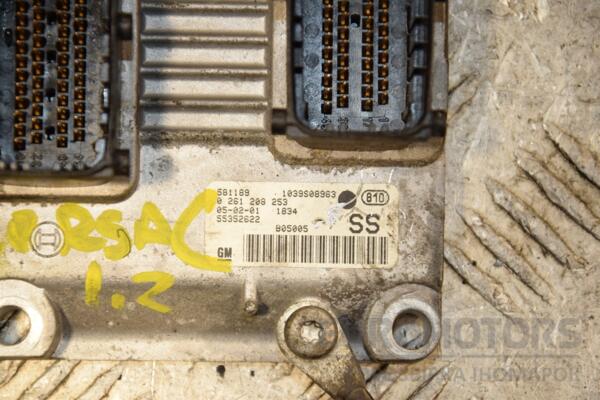 Блок керування двигуном Opel Corsa 1.2 16V (C) 2000-2006 0261208253 404877 - 2