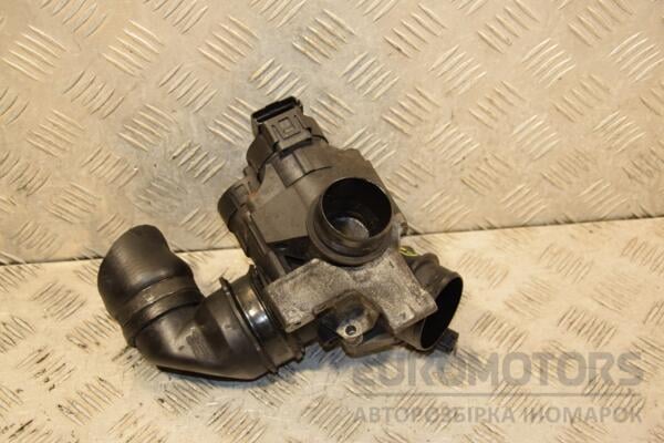 Дроссельная заслонка электрическая Ford Focus 1.6tdci (II) 2004-2011 9686487880 404910 - 2