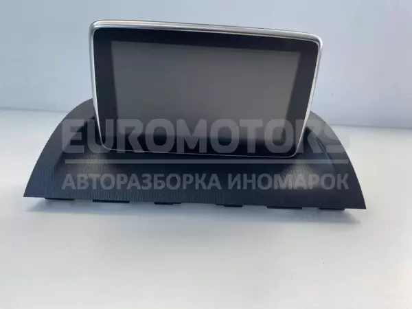 Дисплей автомобильного радиоприемника CD/DVD/GPS/навигатора Mazda 3 2.2tdi 2013-2019 BHS3669C0J it-11774 Дизель euromotors.com.ua