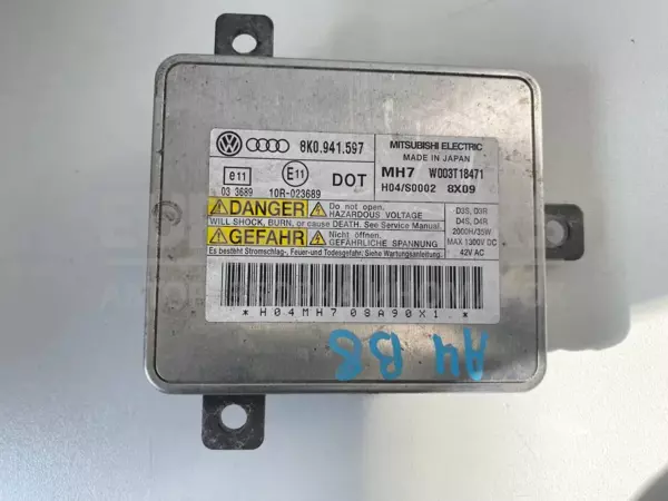Блок управления ксеноновым балластом Audi A4 3.2fsi (B8) 2007-2015 8K0941597 it-11812 Бензин euromotors.com.ua