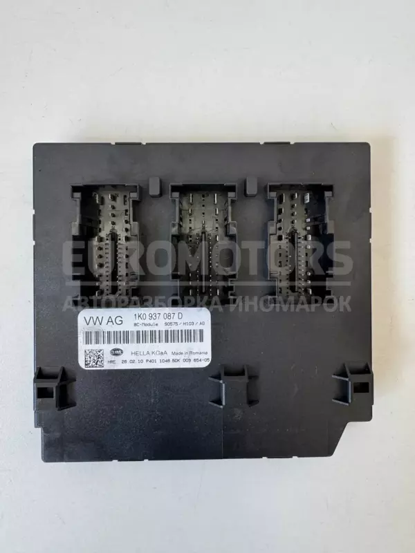 Блок управления комфортом VW Golf 2.0 16V TSI (VI) 2008-2013 1K0937087D it-11834 Бензин euromotors.com.ua