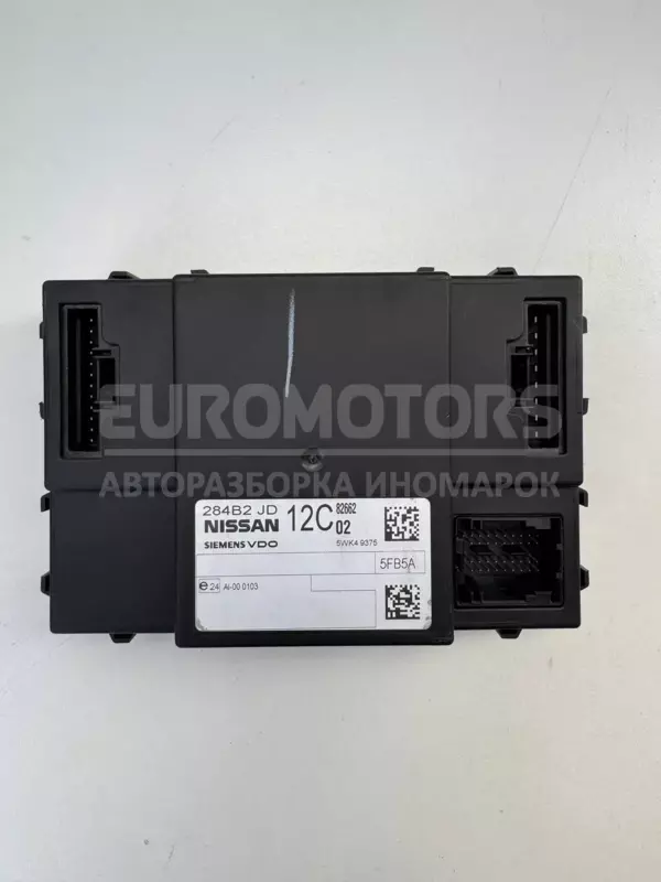 Блок управління комфортом Nissan Qashqai 2.0dCi 2007-2014 284B2JD it-11872 Дизель euromotors.com.ua