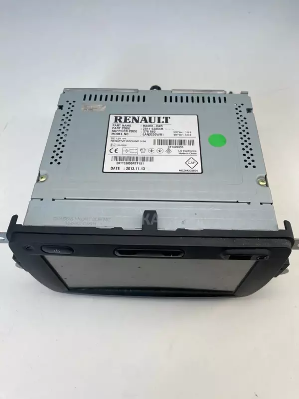Дисплей автомобильного радиоприемника CD/DVD/GPS/навигатора Renault Logan 1.5dCi 2014 LAN5200WR1 it-11987 Дизель - 4