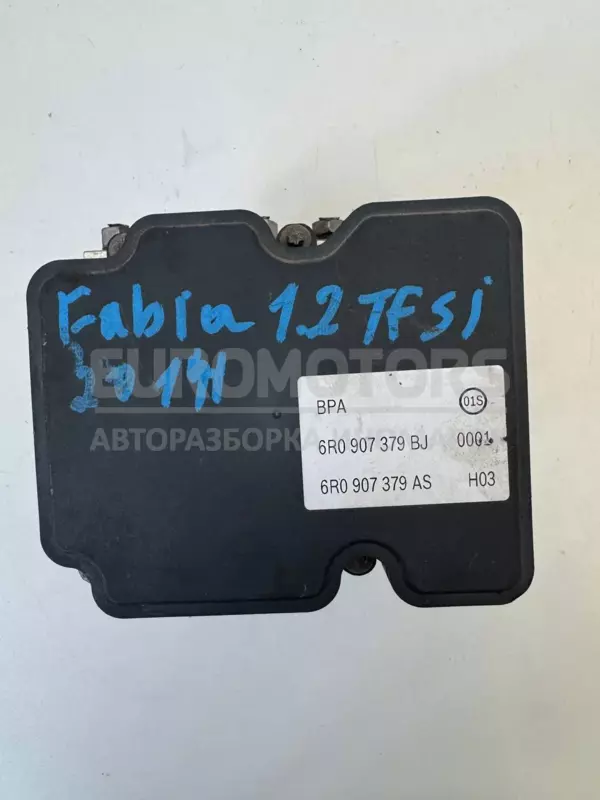 Блок АБС Skoda Fabia 1.2tfsi 2007-2014 6R0907379BJ it-12069 Бензин euromotors.com.ua