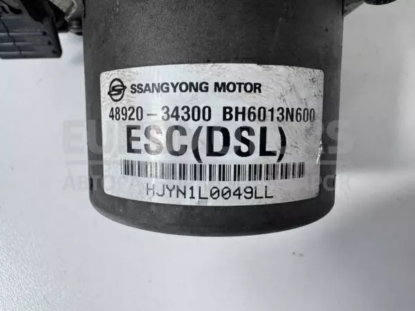 блок АБС SsangYong Korando C 2.0 Xdi 2010 48920-34300 it-12086 Дизель - 4