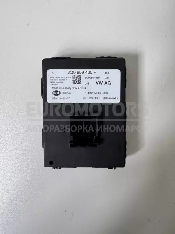 Блок управления KEYLESS Skoda Karoq 2.0tdi 2017 3Q0959435P it-12170 Дизель euromotors.com.ua