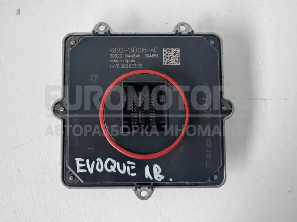 Блок управления светодиодными фарами Land Rover Evoque 2.0d 2018 K8D2-13E005-AC it-12345 Дизель euromotors.com.ua