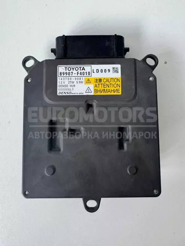Блок управления светодиодными фарами Toyota C-HR 1.8 2016-2019 89907-F4010 it-12346 euromotors.com.ua