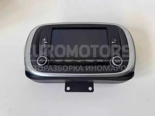 Дисплей автомобільного радіоприймача CD/DVD/GPS/навігатора Fiat 500X 1.4 16V MultiAir 2014 07356265270 it-12377 Бензин euromotors.com.ua