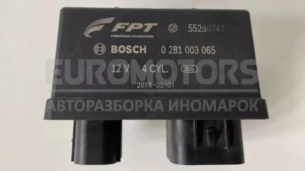 Блок управління свічками розжарювання Fiat 500X 1.3 Mjet 2014 0281003065 it-12418 Дизель - 3