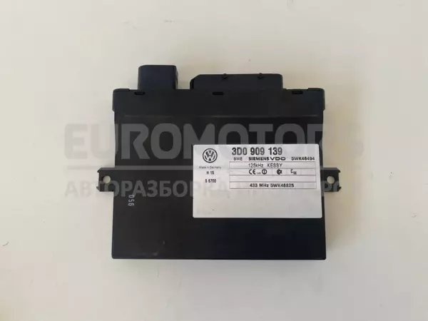 Блок управления комфортом VW Touareg 2.5tdi 2002-2010 3D0909139 it-12633 Дизель euromotors.com.ua