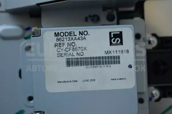 Блок керування опаленням з кондиціонером Subaru Tribeca 3.6 EMPI DOHC 2005-2014 86213XA43A it-13501 Бензин - 3
