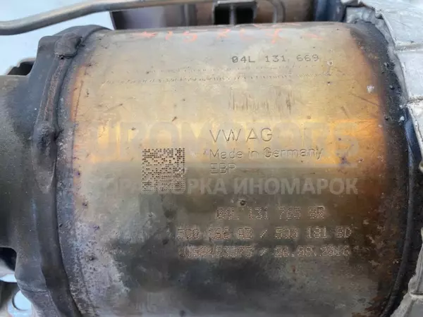 Каталітичний нейтралізатор фільтр сажі/FAP/DPF Seat Leon 1.6tdi 2013 04L131765BR it-12569 Дизель - 4