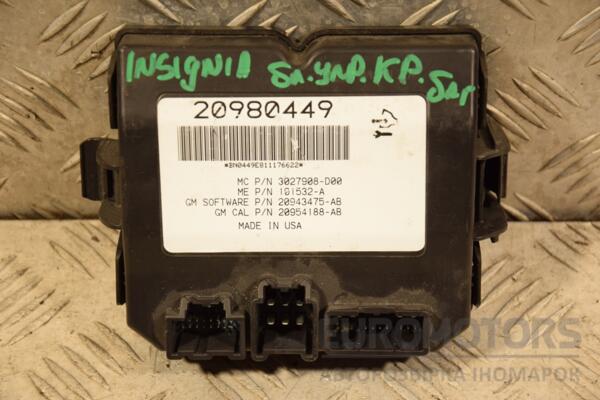 Блок управління кришкою багажника Opel Insignia 2008-2017 20980449 405395 euromotors.com.ua