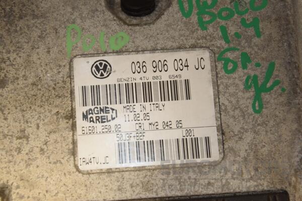 Блок керування двигуном VW Polo 1.4 16V 2001-2009 036906034JC 405570 - 2