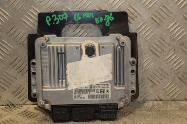 Блок керування двигуном Peugeot 307 1.6hdi 2001-2008 9661377280 405585 euromotors.com.ua
