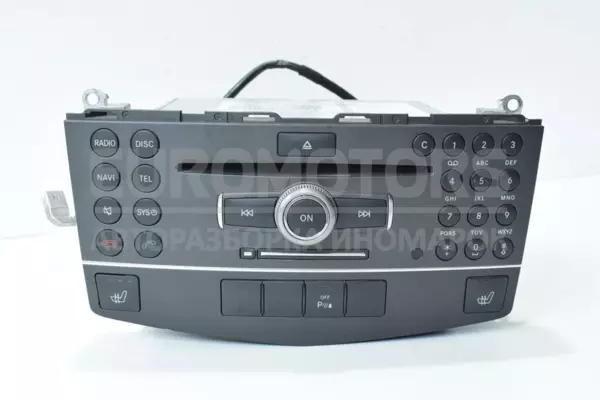 Блок керування автомобільним радіоприймачем CD/DVD/GPS/навігатором Mercedes C-class 2.2 CDI (W204) 2007-2015 A2049005903 it-13951 Дизель euromotors.com.ua