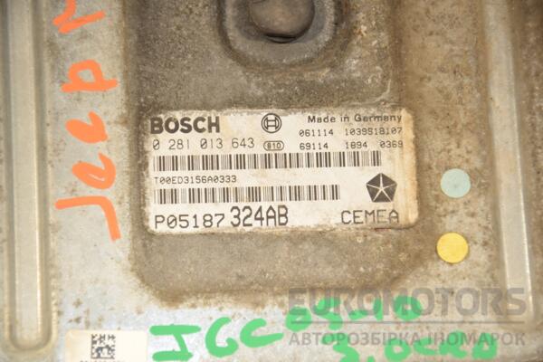 Блок управления двигателем Jeep Grand Cherokee 3.0crd 2005-2010 P05187324AB 406287 - 2