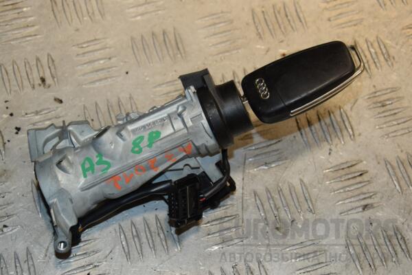 Замок запалювання в зборі ключ Audi A3 (8P) 2003-2012 1K0905851B 406971 euromotors.com.ua