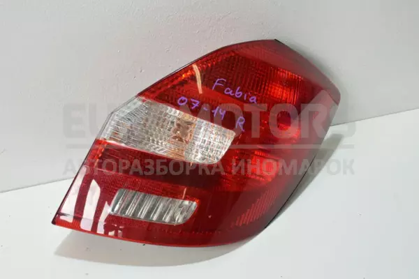 Правый задний фонарь Skoda Fabia 1.2tfsi 2007-2014 5J6945096 it-14009 Бензин euromotors.com.ua