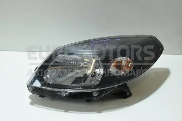 Левая фара Dacia Sandero 1.5dCi (Delphi) 2007-2013 260602914R it-14093 Дизель euromotors.com.ua