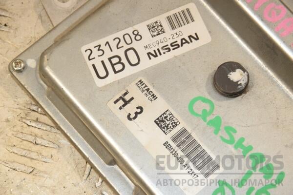 Блок управления двигателем Nissan Qashqai 1.6 16V 2007-2014 MEC940230 407034 - 2