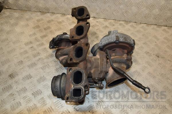 Турбина (bi-turbo) (дефект) Opel Astra 2.0cdti Bi-Turbo (J) 2009-2015 55577924 407265 - 2