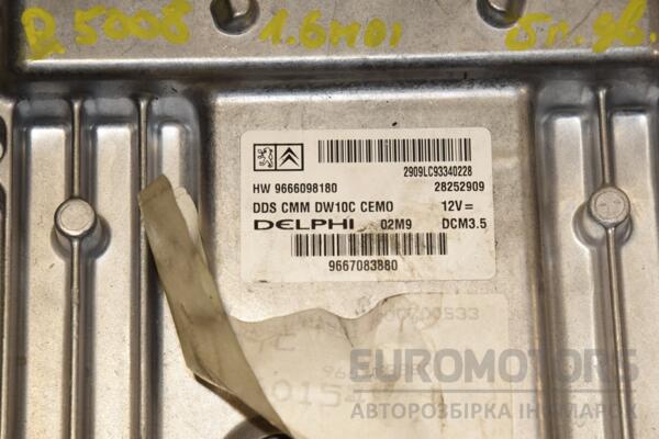 Блок керування двигуном Peugeot 5008 1.6hdi 2009-2017 9667083880 407611 - 2