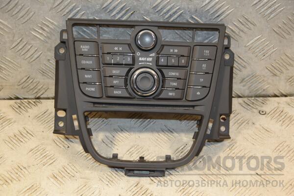 Панель управління магнітолою Opel Astra (J) 2009-2015 13337222 407626 euromotors.com.ua