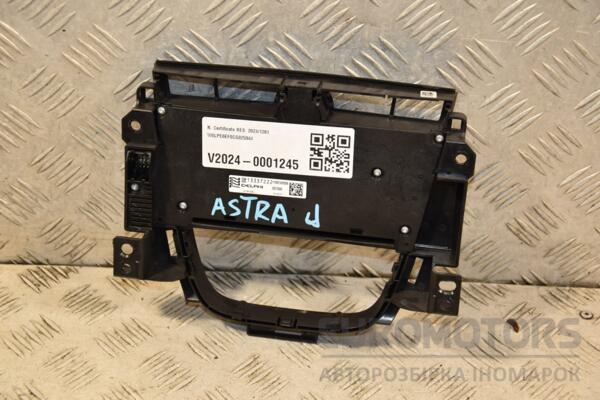 Панель управління магнітолою Opel Astra (J) 2009-2015 13337222 407626 - 2