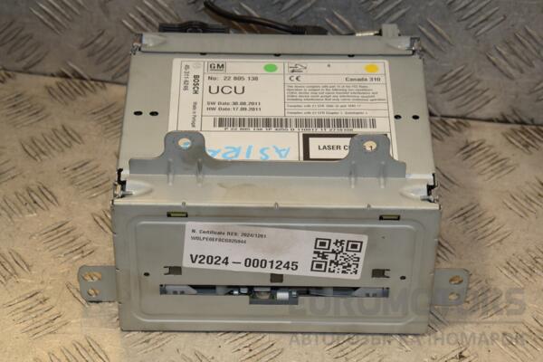 Магнітола штатна Opel Astra (J) 2009-2015 22805138 407632 euromotors.com.ua