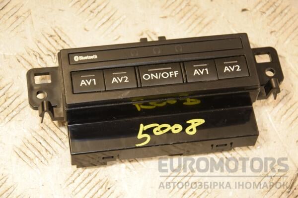 Блок кнопок управления мультимедиа Peugeot 5008 2009-2017 9663994977 407684 euromotors.com.ua