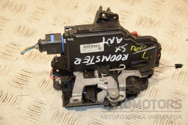 Замок двері передній лівий електро 8 пинов Skoda Roomster 2006-2015 5J1837015 407716 euromotors.com.ua