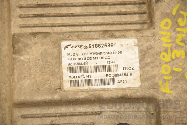 Блок керування двигуном Fiat Fiorino 1.3Mjet 2008 51862586 407726 - 2