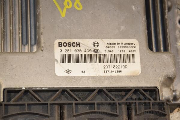 Блок управления двигателем комплект Renault Logan 1.5dCI 2014 237102213R 407740 - 2