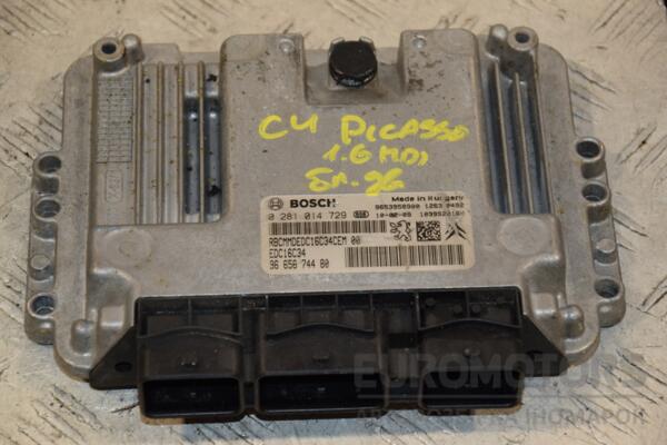 Блок управления двигателем Citroen C4 Picasso 1.6hdi 2007-2014 0281014729 407923 euromotors.com.ua
