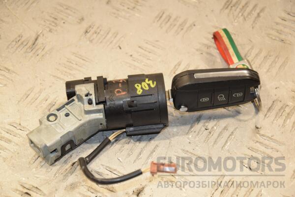 Замок зажигания в сборе ключ Peugeot 308 (T9) 2013-2021 9673257480 408475 euromotors.com.ua