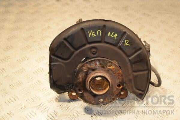 Поворотний кулак правий з ABS в зборі маточина Skoda Yeti 2009 408560 euromotors.com.ua
