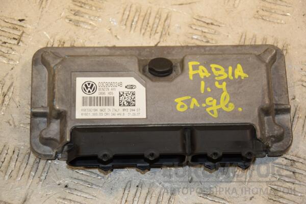 Блок керування двигуном Skoda Fabia 1.4 16V 2007-2014 03C906024B 408728 euromotors.com.ua