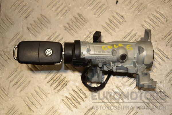 Замок зажигания в сборе ключ VW Golf (VI) 2008-2013 1K0905851B 408799 euromotors.com.ua