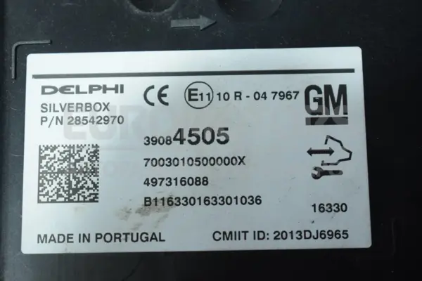 Навигационный модуль Opel Astra 1.6cdti Bi-Turbo (K) 2015 39084505 it-14199 Дизель - 3