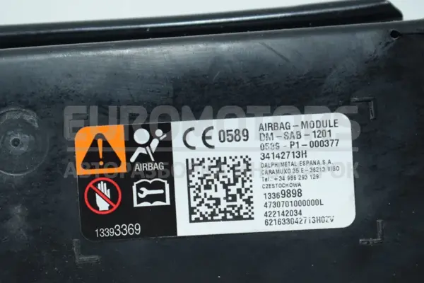 Подушка безопасности переднего левого сиденья Opel Astra 1.6cdti Bi-Turbo (K) 2015 34142713H it-14201 Дизель - 3