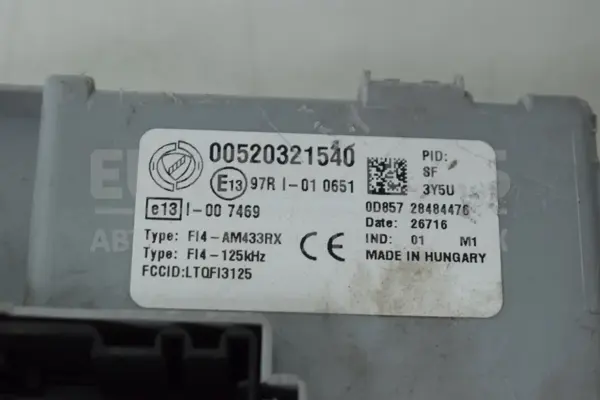 Блок керування двигуном (повний комплект запалювання) Fiat Doblo 1.6 Mjet 2010 0281033461 it-14230 Дизель - 3