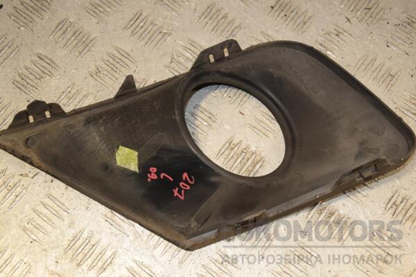 Накладка бампера під птф ліва 09- Peugeot 207 2006-2013 9688085477 409604 - 2
