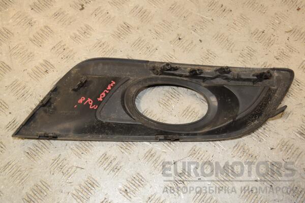 Накладка бампера под птф правая 06- Mazda 3 2003-2009 BS3E50C11 409660 - 2