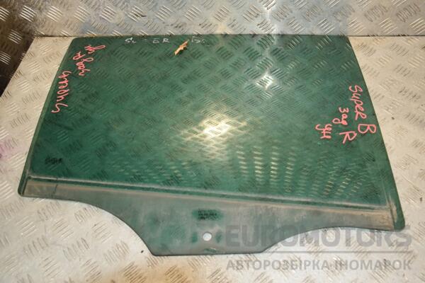 Скло дверей заднє праве універсал Skoda Superb 2008-2015 3T9845206A 409889 euromotors.com.ua