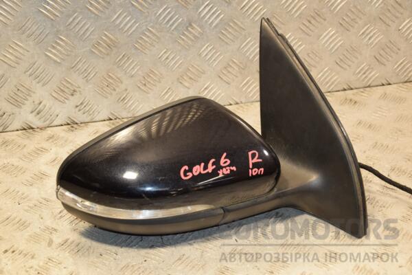 Зеркало правое электр 10 пинов (дефект) VW Golf (VI) 2008-2013 5K0857502CP 409937 - 2
