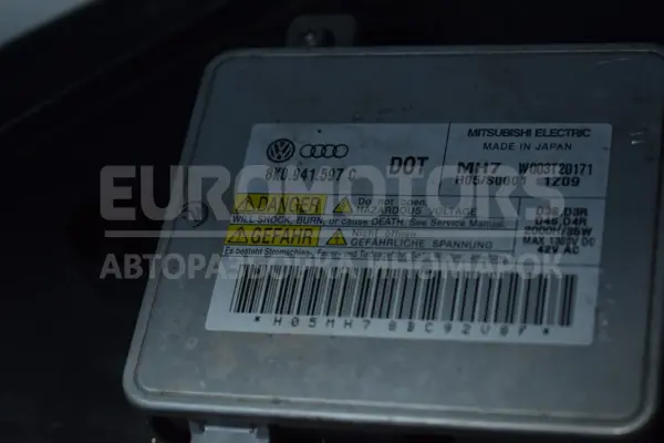 Левая фара -08 Audi A3 1.6 TDI (8P) 2003-2012 8P0941003 it-14237 Дизель - 4