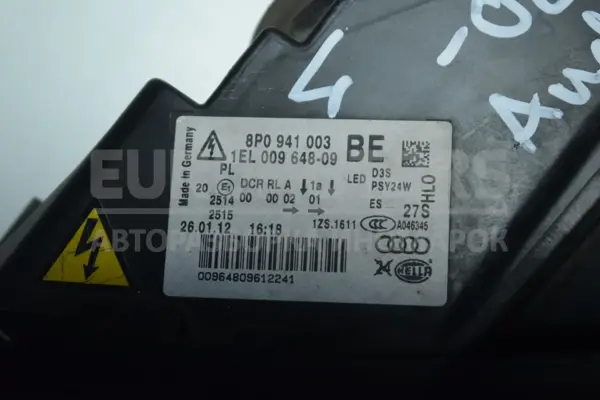 Левая фара -08 Audi A3 1.6 TDI (8P) 2003-2012 8P0941003 it-14237 Дизель - 5