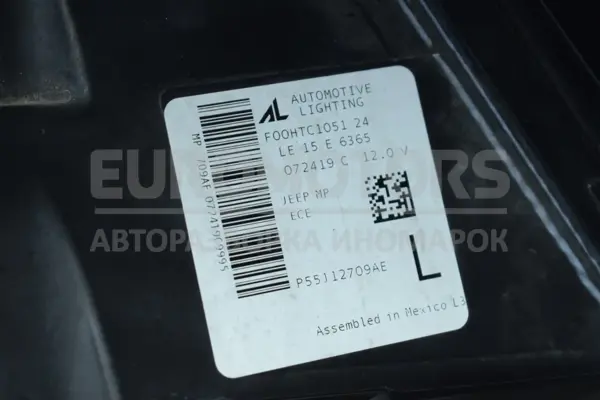 Левая фара Jeep Compass 2.0 d 2017 P55112709AE it-14261 Дизель - 4
